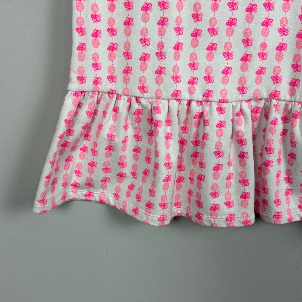 Lilly Pulitzer Girls Kim Dress. Fineapple. Size L (8/10) - Picture 3 of 9